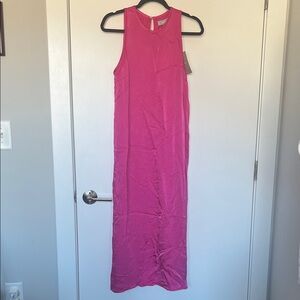Everlane Vibrant Pink Maxi Dress
